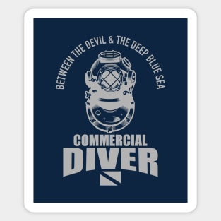 Commercial Diver Sticker